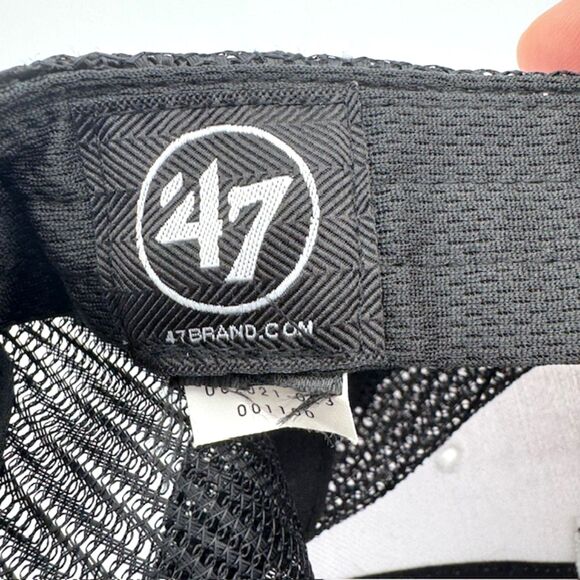 Charlotte Knights Strap-Back Baseball Hat White/Gold/Black Adjustable MiLB Cap - Picture 3 of 8